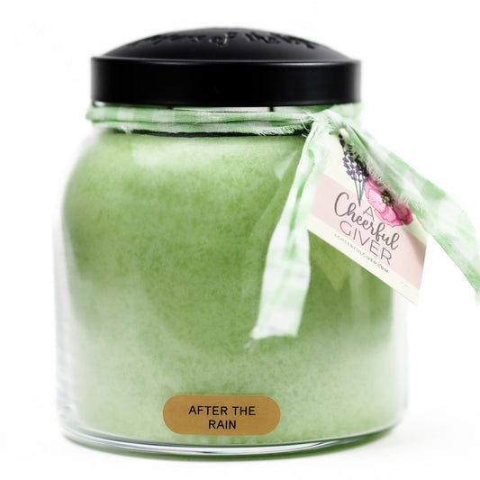After The Rain - 34 oz Papa Candle by A Cheerful Giver