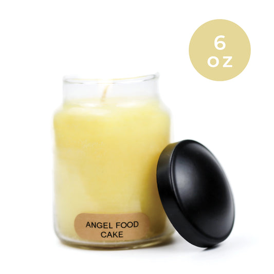 Angel Food Cake - 6 oz Baby Candle