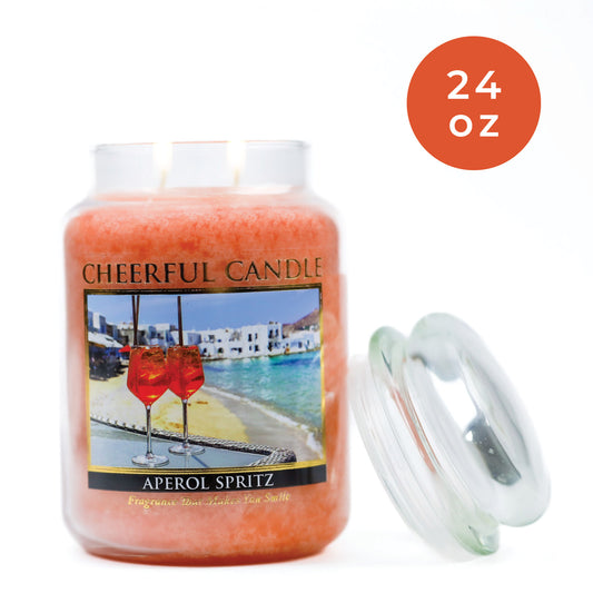 Aperol Spritz - 24 oz Cheerful Candle