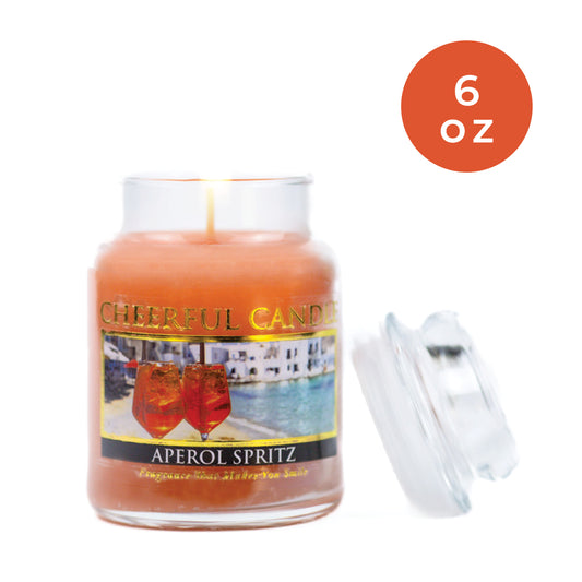 Aperol Spritz - 6 oz Cheerful Candle