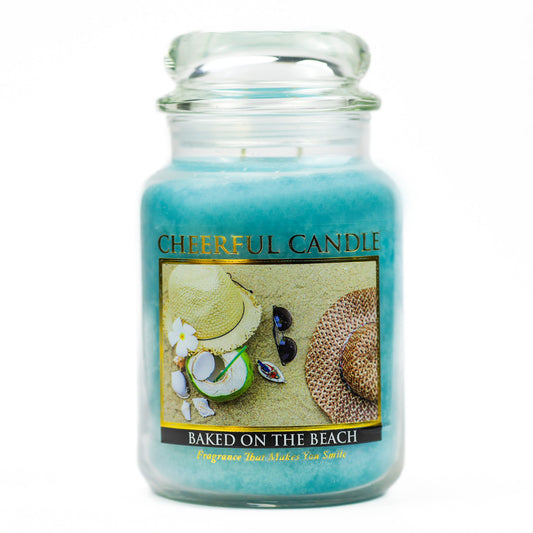 Baked on the Beach - 24 oz Cheerful Candle