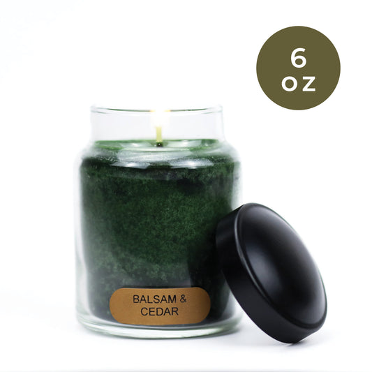 Balsam and Cedar - 6 oz Baby Candle