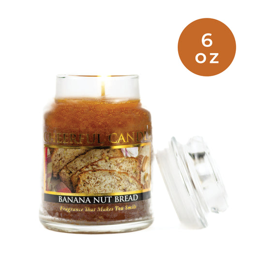 Banana Nut Bread - 6 oz Cheerful Candle