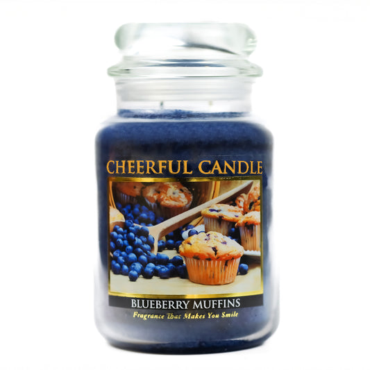 Blueberry Muffins - 24 oz Cheerful Candle