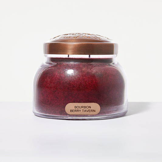 Bourbon Berry Tavern Scented Candle - 22 oz, Double Wick, Mama Jar