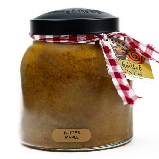 Butter Maple - 34 oz Papa Candle by A Cheerful Giver