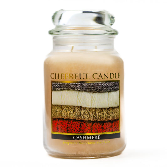 Cashmere - 24 oz Cheerful Candle