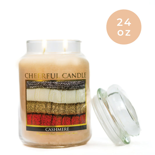 Cashmere - 24 oz Cheerful Candle