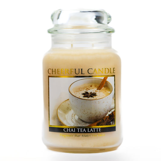Chai Tea Latte - 24 oz Cheerful Candle