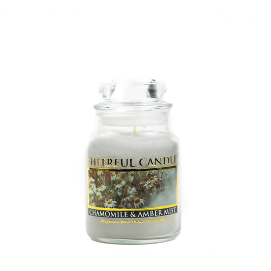 Chamomile & Amber Mist - 6 oz Cheerful Candle