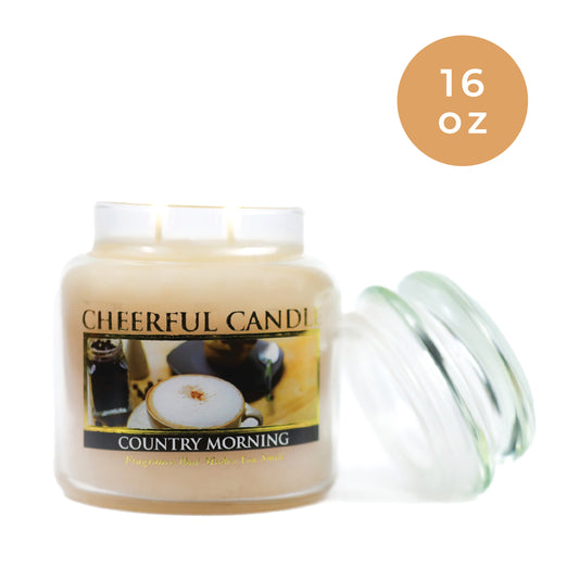 Country Morning - 16 oz Cheerful Candle