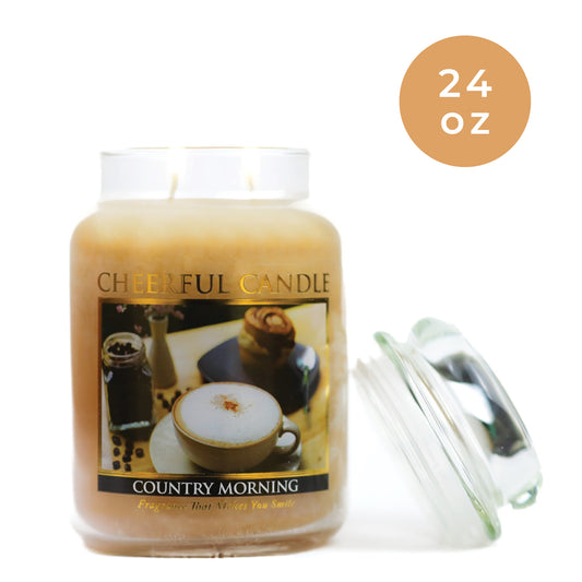 Country Morning - 24 oz Cheerful Candle