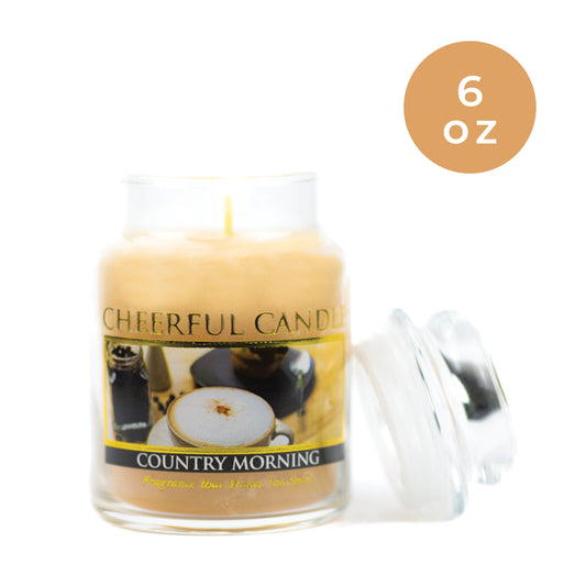 Country Morning - 6 oz Cheerful Candle