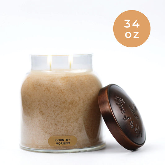 Country Morning - 34 oz Papa Candle