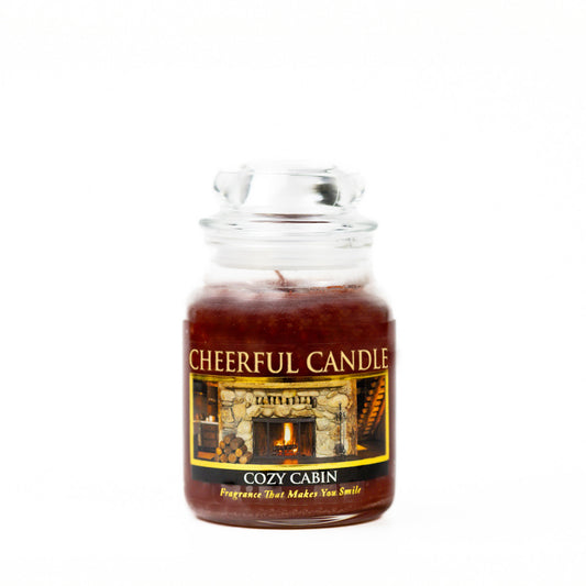 Cozy Cabin - 6 oz Cheerful Candle