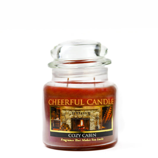 Cozy Cabin - 16 oz Cheerful Candle
