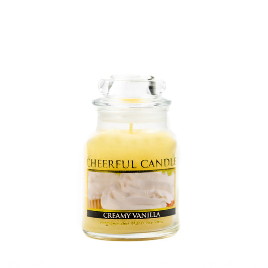 Creamy Vanilla - 6 oz Cheerful Candle