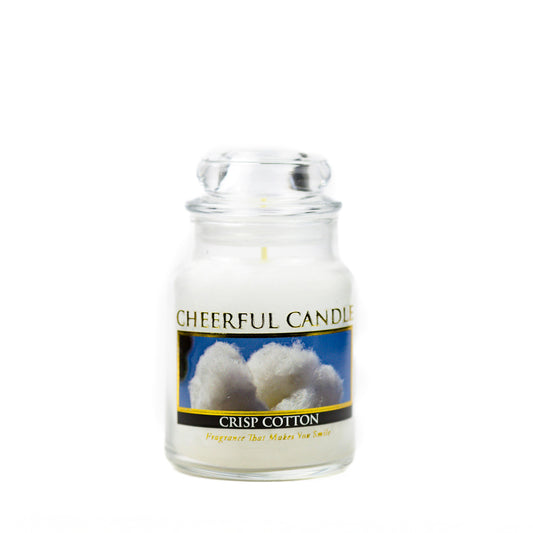 Crisp Cotton - 6 oz Cheerful Candle