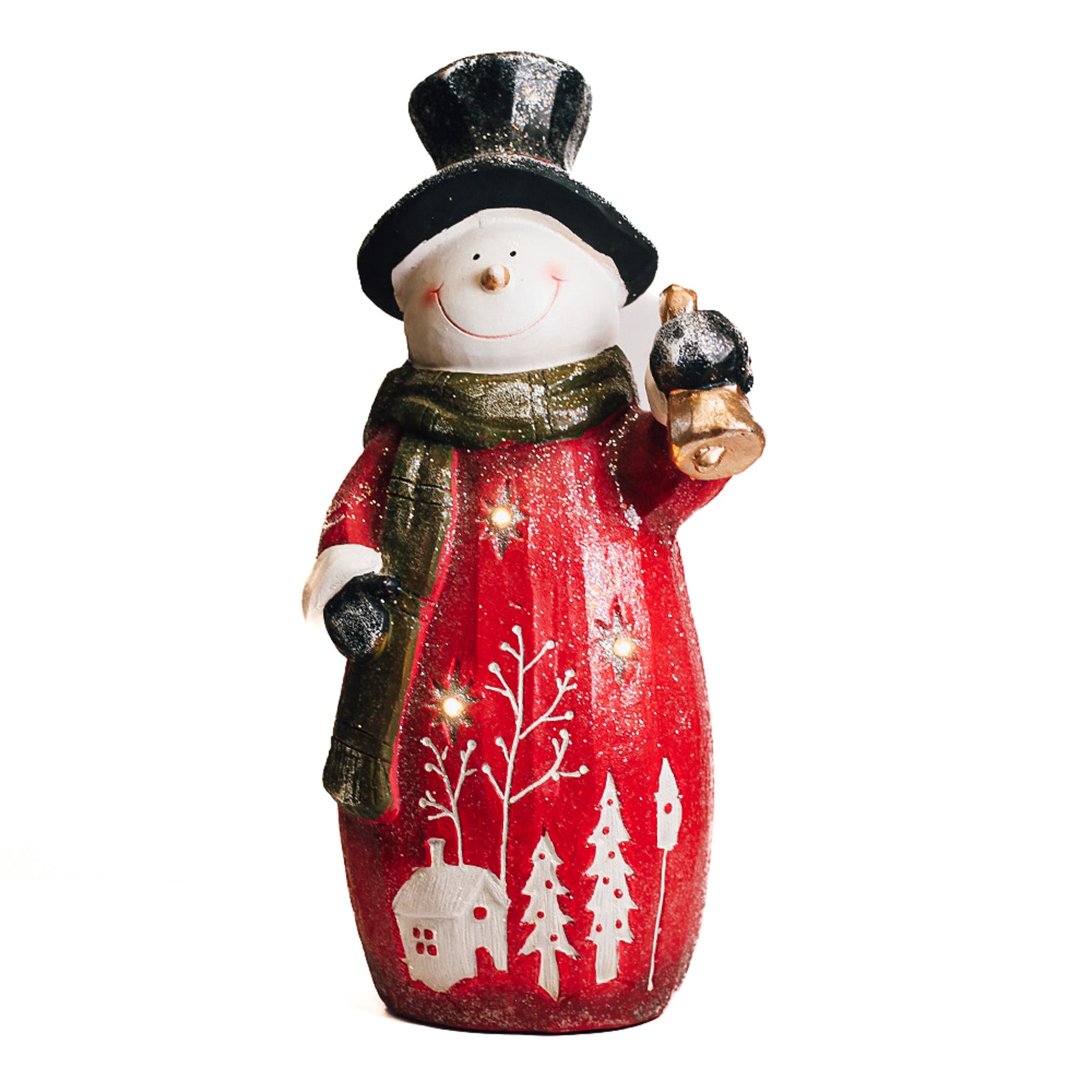 Red Snowman | A Cheerful Giver
