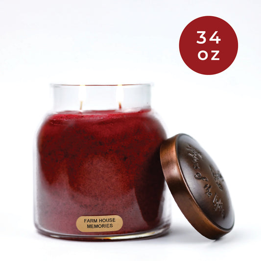 Farm House Memories - 34 oz Papa Candle