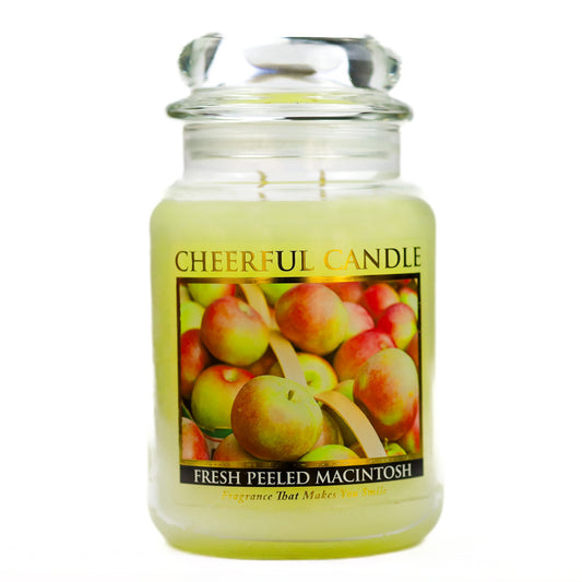 Fresh Peeled Macintosh - 24 oz Cheerful Candle