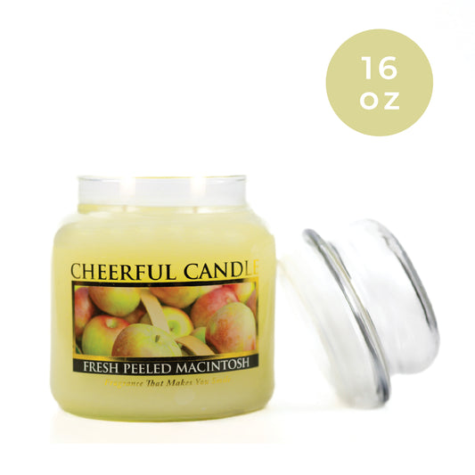 Fresh Peeled Macintosh - 16 oz Cheerful Candle