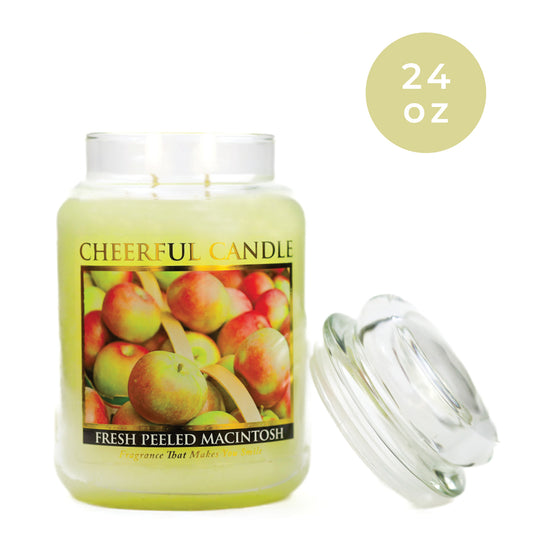 Fresh Peeled Macintosh - 24 oz Cheerful Candle
