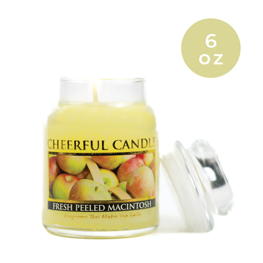 Fresh Peeled Macintosh - 6 oz Cheerful Candle