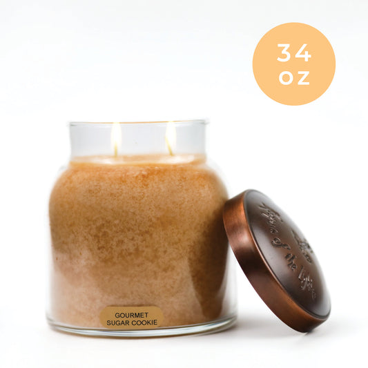 Gourmet Sugar Cookie - 34 oz Papa Candle - Product Image by A Cheerful Giver