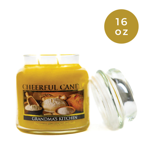 Grandma's Kitchen - 24 oz Cheerful Candle