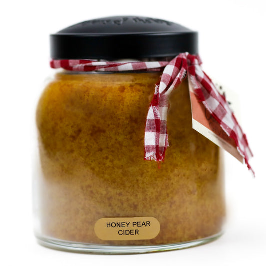 Honey Pear Cider - 34 oz Papa Candle