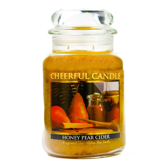 Honey Pear Cider - 24 oz Cheerful Candle