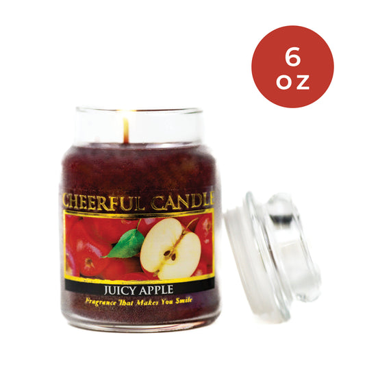 Juicy Apple - 6 oz Cheerful Candle - Product Image by A Cheerful Giver
