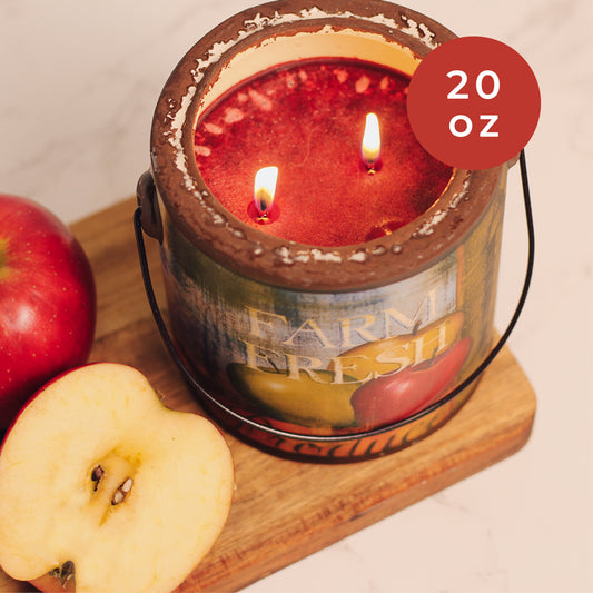 Juicy Apple - Farm Fresh Candle - Product Image by A Cheerful Giver