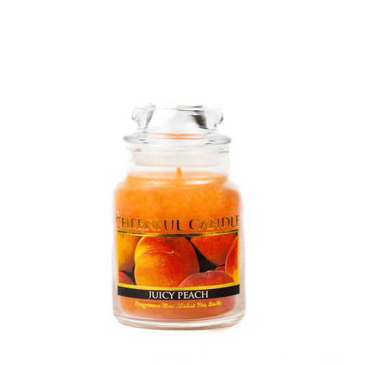 Juicy Peach - 6 oz Cheerful Candle