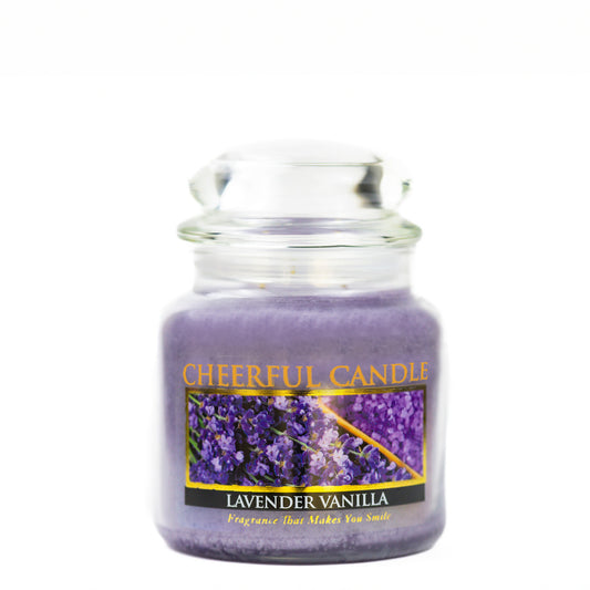 Lavender Vanilla - 16 oz Cheerful Candle