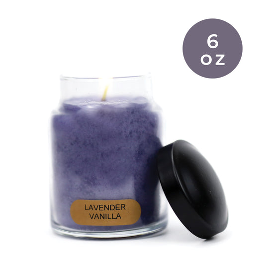 Lavender Vanilla - 6 oz Baby Candle - Product Image by A Cheerful Giver