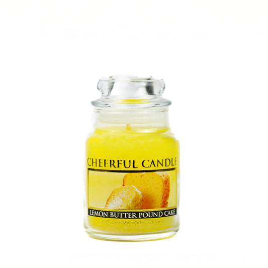 Lemon Butter Pound Cake - 6 oz Cheerful Candle