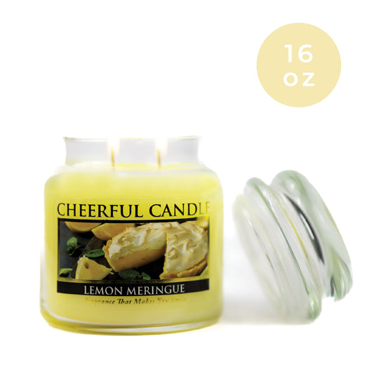 Lemon Meringue - 16 oz Cheerful Candle