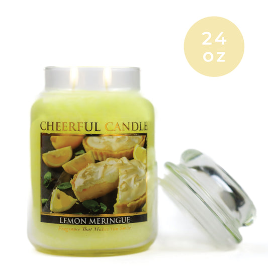 Lemon Meringue - 24 oz Cheerful Candle