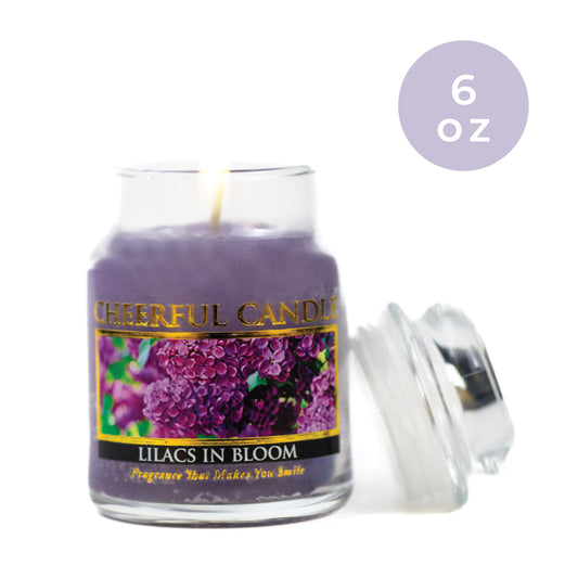 Lilacs in Bloom - 6 oz Cheerful Candle