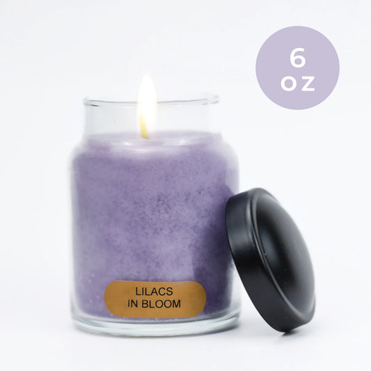 Lilacs In Bloom - 6 oz Baby Candle - Product Image by A Cheerful Giver