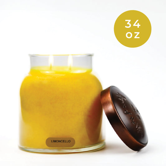 Limoncello - 34 oz Papa Candle