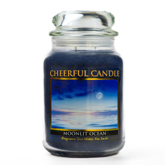 Moonlit Ocean - 24 oz Cheerful Candle