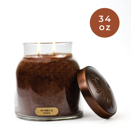 Nutmeg & Spice - 34 oz Papa Candle