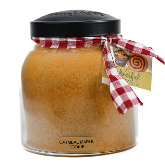 Oatmeal Maple Cookie - 34 oz Papa Candle by A Cheerful Giver