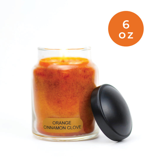 Orange Cinnamon Clove - 6 oz Baby Candle