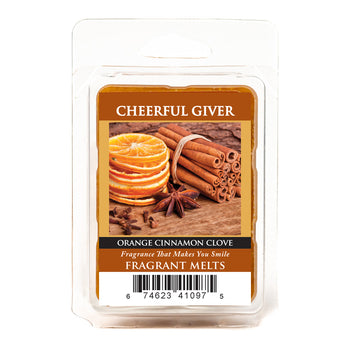 Orange Cinnamon Clove - Fragrance Melts by A Cheerful Giver