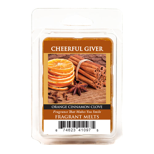 Orange Cinnamon Clove - Fragrance Melts by A Cheerful Giver
