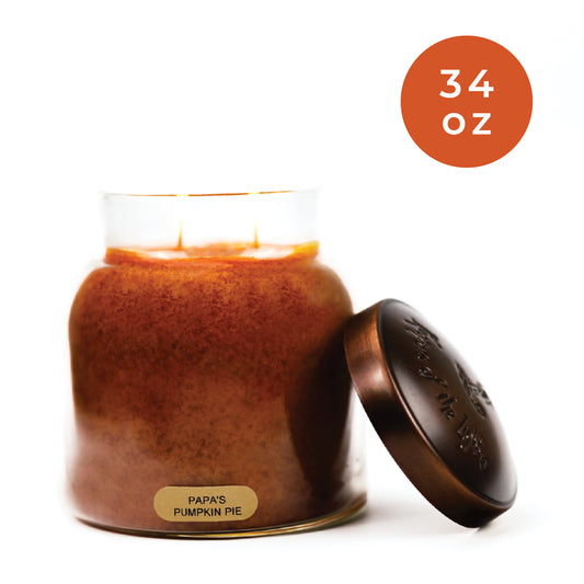 Papa's Pumpkin Pie - 34 oz Papa Candle
